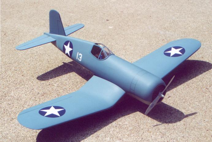 F4U-1 Front
          View